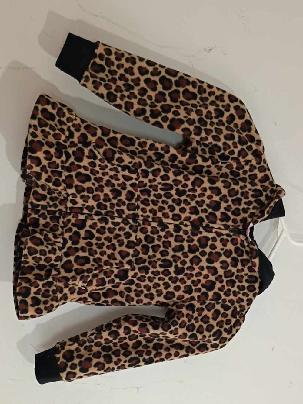 Garanimals Leopard-Print Puffer Jacket in Tan and Black